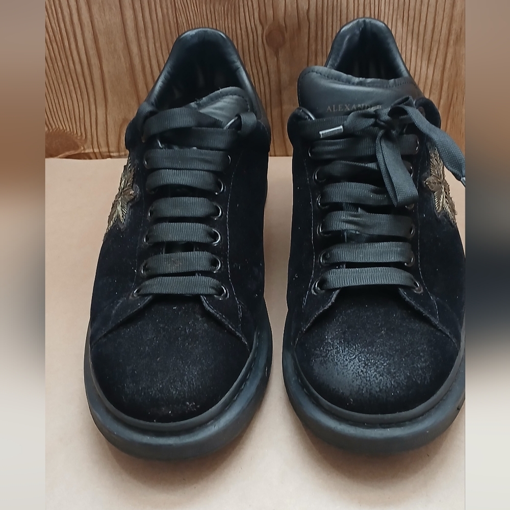 Alexander MQueen Black Men's Sneakers US9 EU 43 - Picture 2 of 16